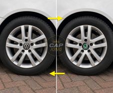Skoda caps for VW wheels - FREE POST