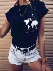 T-shirt globe
