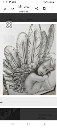 Large Mirrored Wall Picture
