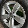 16" Genuine Volkswagen Alloys with Tyres Image 5