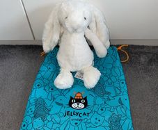White bunny Jellycat