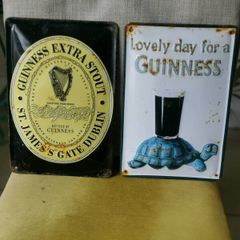 Guinness Tin Advertising signs