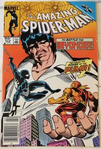 Amazing Spider-Man #265 Beyonder & Puma Appearances