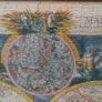Beautiful Framed Personally Constructed Jigsaw Map Of The World Image 10