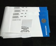 Westlife Tickets