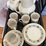 Royal Doulton "Tapestry " Fine China Coffee Set -Vintage Image 3