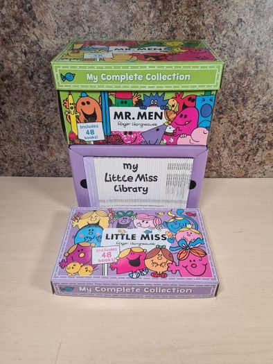 Mr Men And Little Miss Complete Collection Book Box Sets X 48 Books