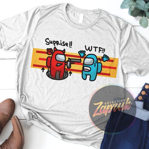 Among us gaming t-shirts for adults and kids imposter t-shirts