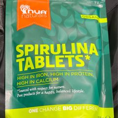 Organic Spirulina healthy superfoods Tablets 500 tablets 500 mg each brand new