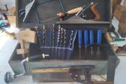 tool box and tools