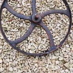 cast iron wheel