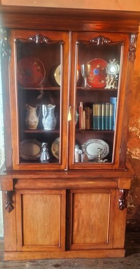 Victorian antique mahogany Bookcase