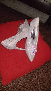 Cinderella crystal heels