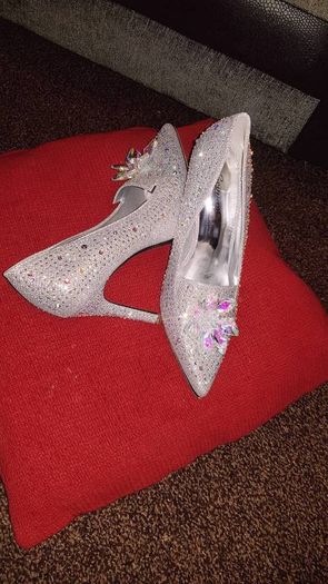 Cinderella crystal heels