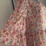 Lovely Gallery Floral maxi dress with front opening size UK16 EU44 Postage included Image 4
