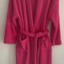 dressing gown robe cerise teddy fleece Bnwt medium Image 7