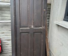 door external mahogany
