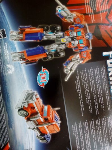 Transformers 2007 First Strike Optimus Prime
