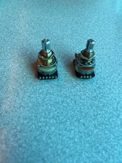 Emg active pickup 25k Volume and tone Pot SOLDERLESS replacement potentiometer for active pickup electric guitar parts accessories