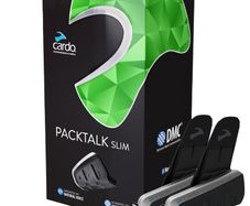 Cardo Packtalk Slim JBL Bluetooth Intercom - Twin Pack
