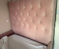 Single Ottoman bed with Safety rail for kids