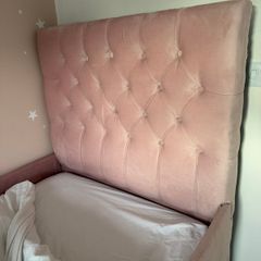 Single Ottoman bed with Safety rail for kids