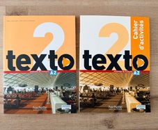 Texto A2 - French learning textbook + workbook