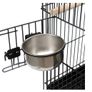 Large Parrot Cage Large Bird Aviary with Pedestal Wheels, with Open Skylight for Canary Parrot Wire Bird Cage (excluding toys) Image 6