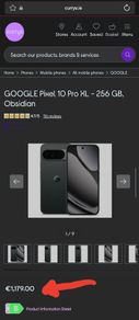 Google Pixel 10 Pro Xl - 256 Gb (SEALED)