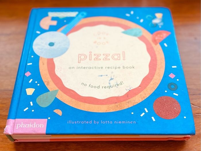 children Book: Pizza! Cook in a book