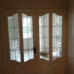 Double Glass Doors
