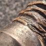 19th Century Horned Ceramonial Trident and Dagger (24 Inches) Image 10