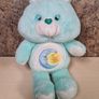 Vintage Kenner Bedtime Care Bear Teddy Soft Toy Plush 1983 Image 2