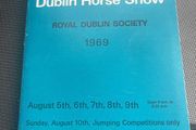 Dublin Horse Show Official Catalogue 1969. Royal Dublin Society.