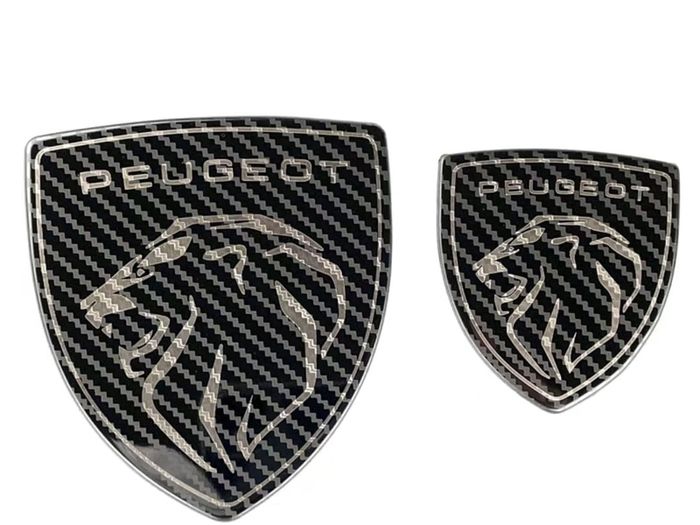 Pair of Peugeot Badges - FREE POST