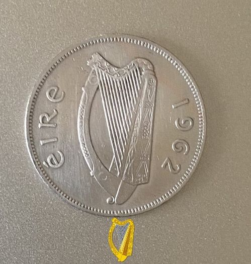 EIRE, 1962 Half Crown. Free Post