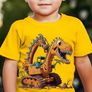 Dinosaur Excavator Element Print T -shirt Image 6