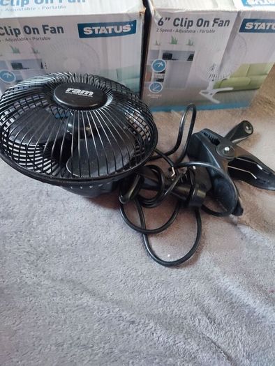 Clip On Fans Bundle (3 pcs) can sell separately