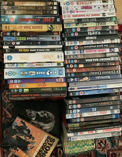 Large collection of 120 assorted DVD movies