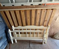 double bed frame