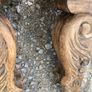 Carved gothic shelves Image 5
