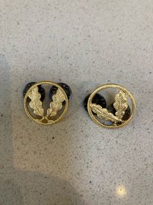 Italian Airforce metal badge