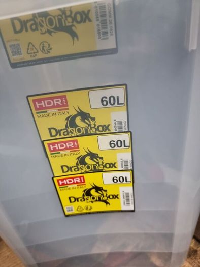 storage boxes/movein boxes 60l