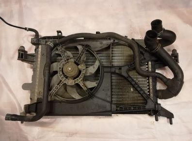 Radiator, Radiator Fan Opel Corsa C 2004 1.0 petrol