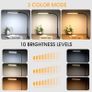FREE P&P Led Desk Lamp with Clamp, Eye-Caring Clip on Light, Desk Light for Home Office, 3 Modes 10 Brightness, Flexible Gooseneck, Memory Function, Study, Work, Draw, Reading Image 2