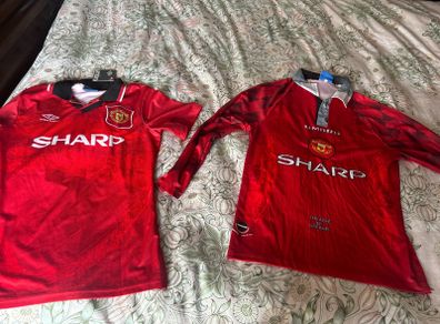 Man Utd Jerseys - Not Genuine