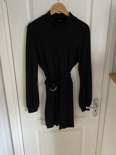 Ladies black knit dress Size 14