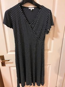 Principles Petite Midi Wrap Dress Size 12 Petite