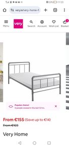 single bed frame