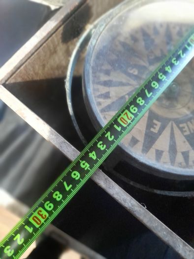 Antique Large Ships Nautical Compass, models were produced by firms like Francis M. Moore Dublin & Belfast active 1854 to 1894 or Henry Hughes & Son of London., as indicated by the style of the compass rose  Stage or Movie Props
